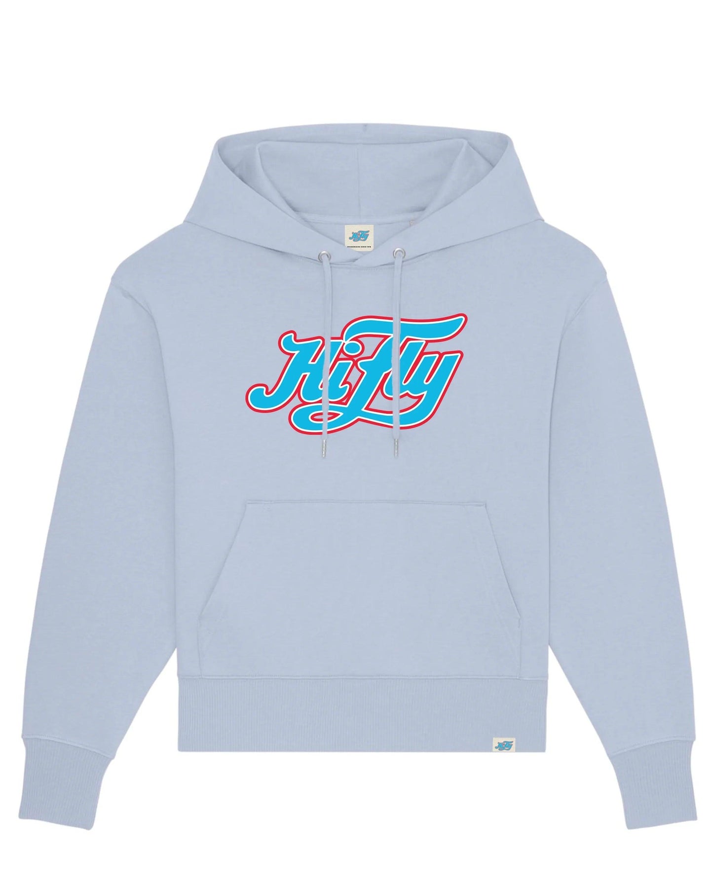 Hoodie Logo in Hellblau