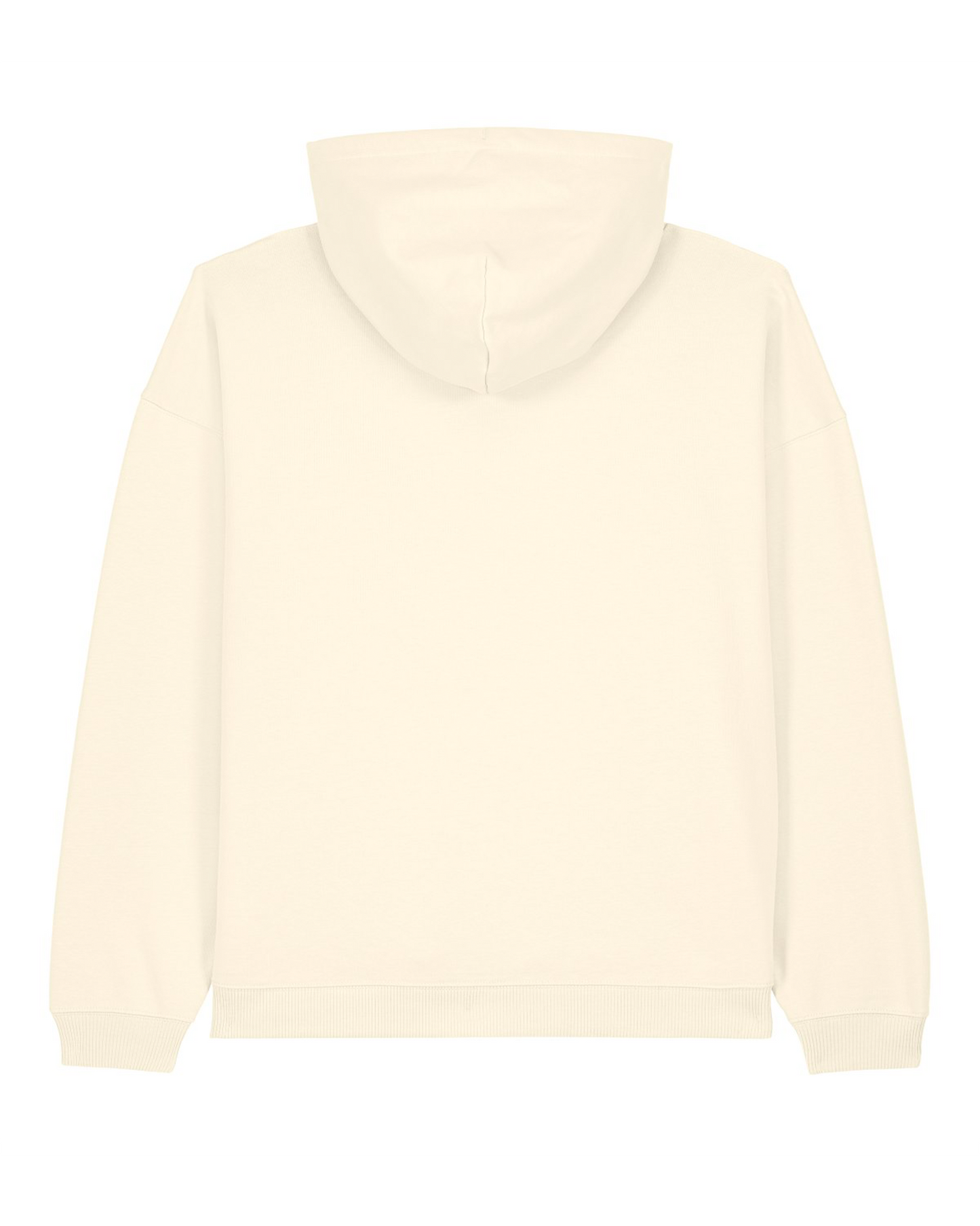 Hoodie Logo-Stick in Off White