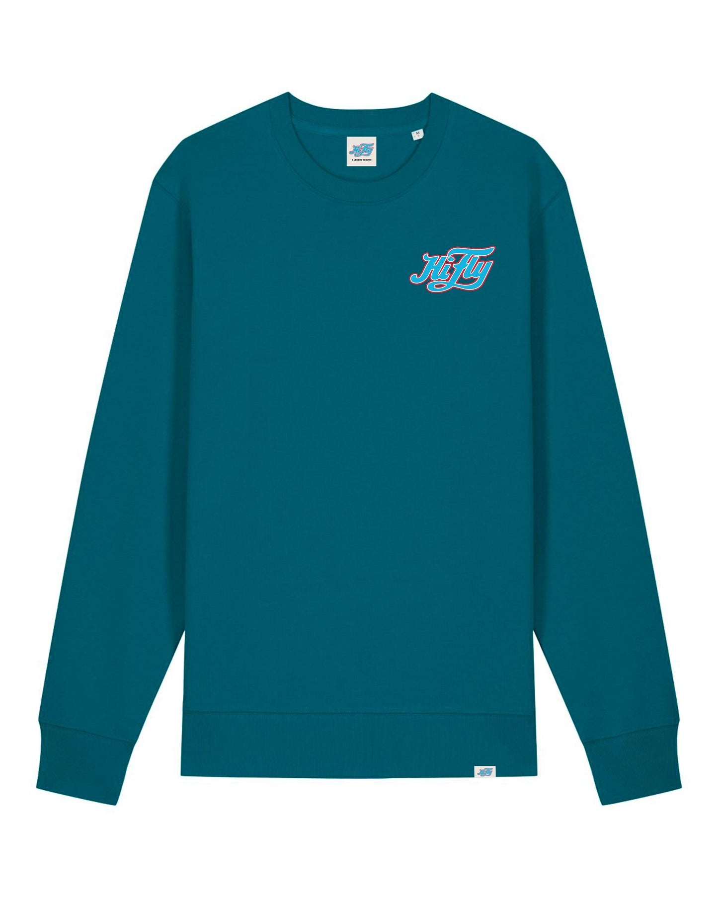 Sweatshirt in Türkis