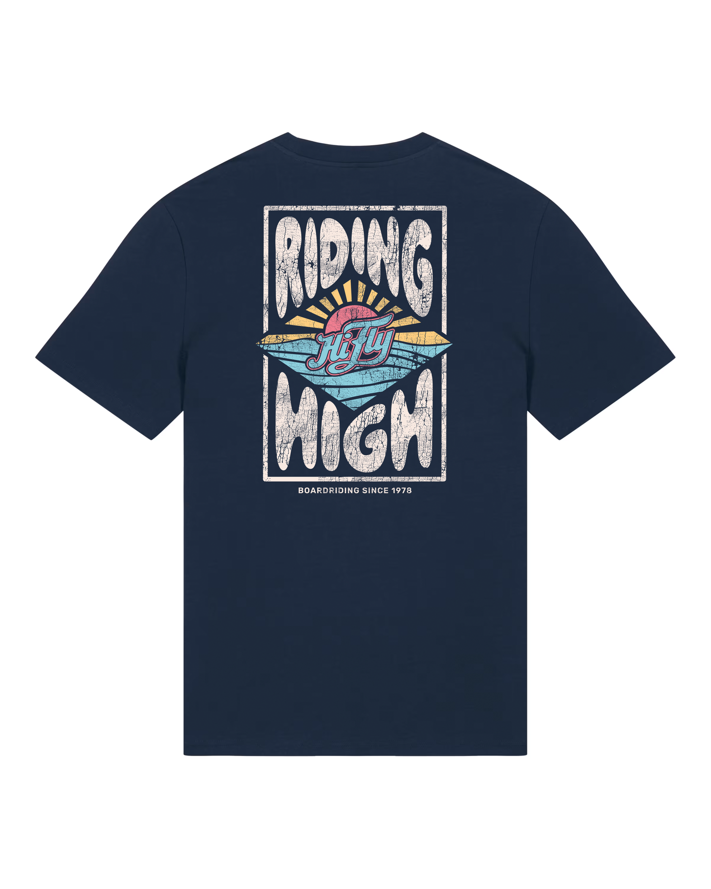 T-Shirt Design RIDING HIGH