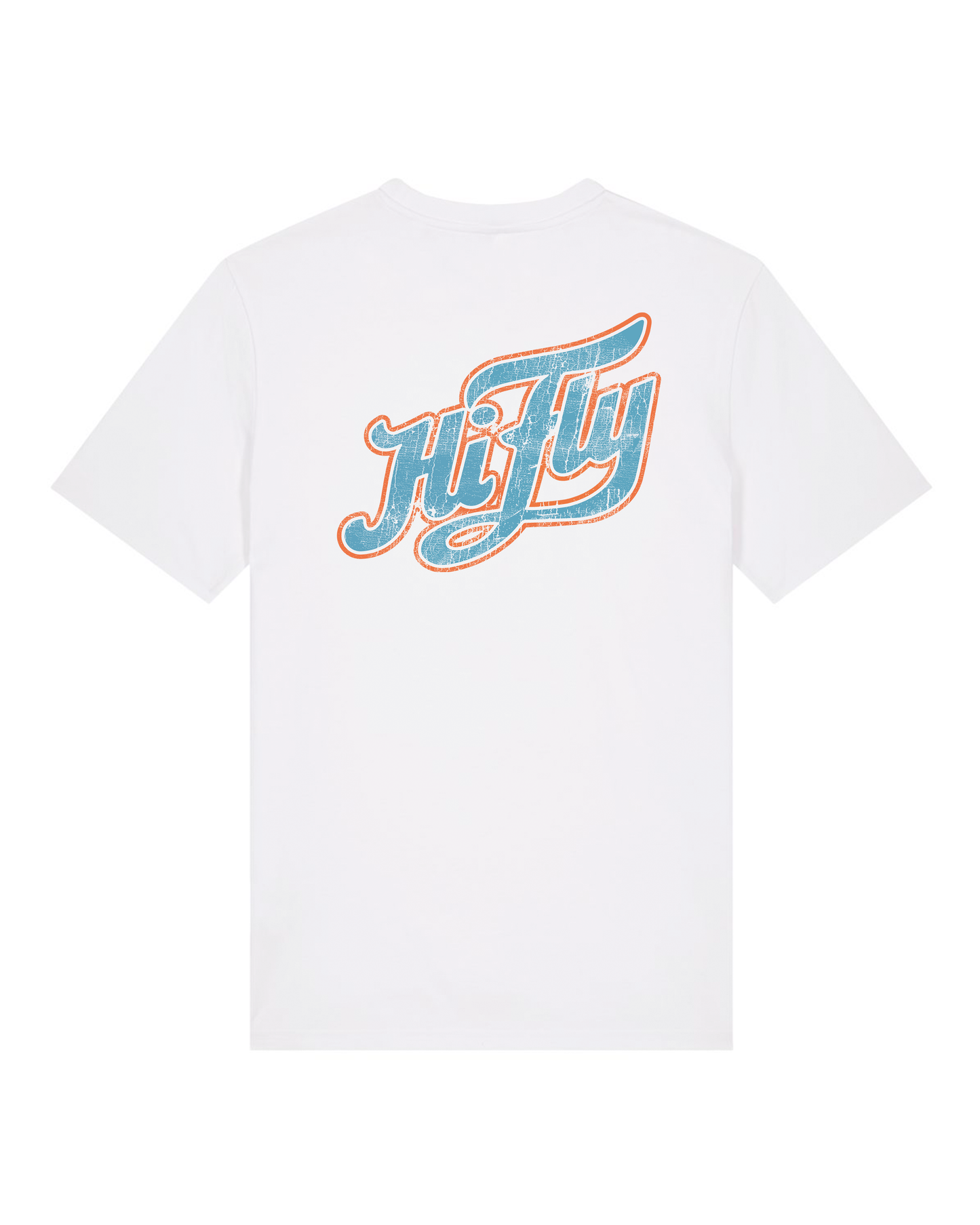T-Shirt RETRO Logo in white