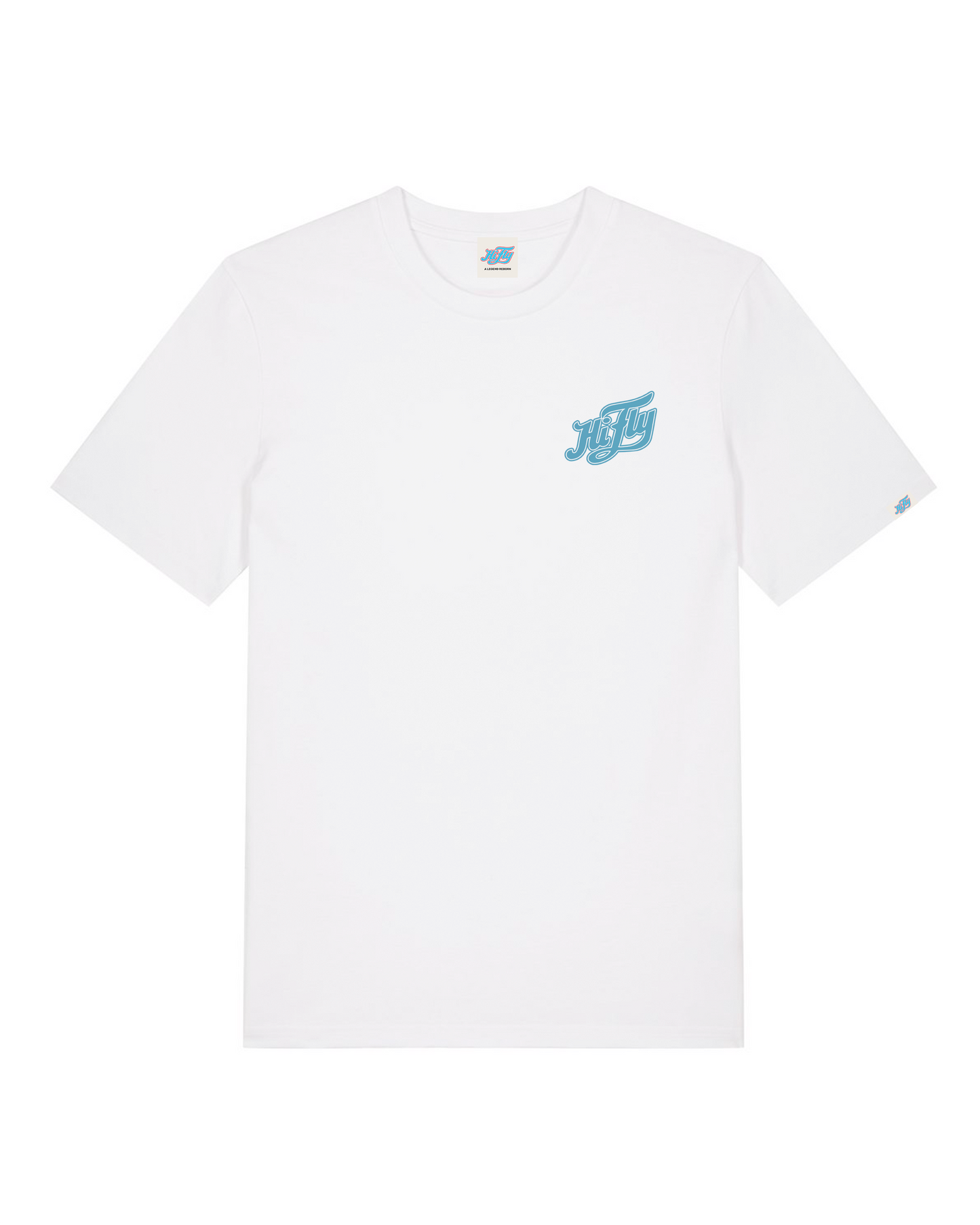 T-Shirt RETRO Logo in white