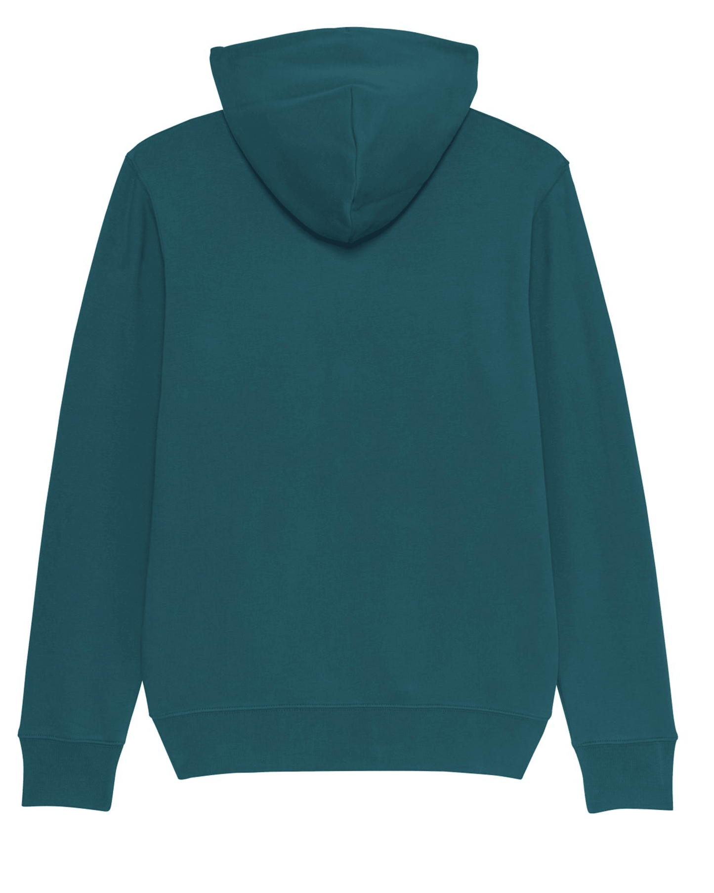 Zip-Hoodie Basic in Dunkelgrün