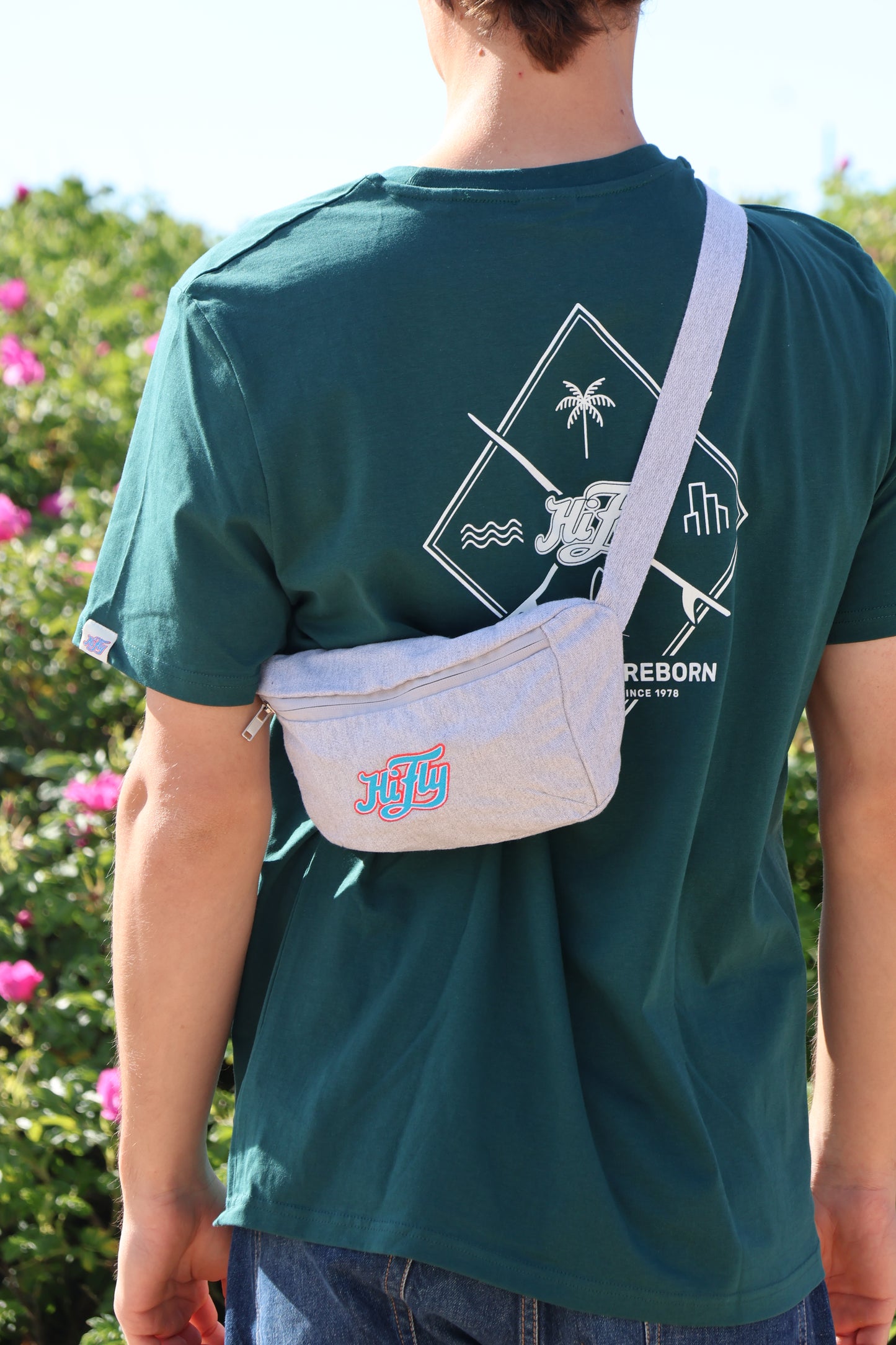 CrossBody Bag in Grau