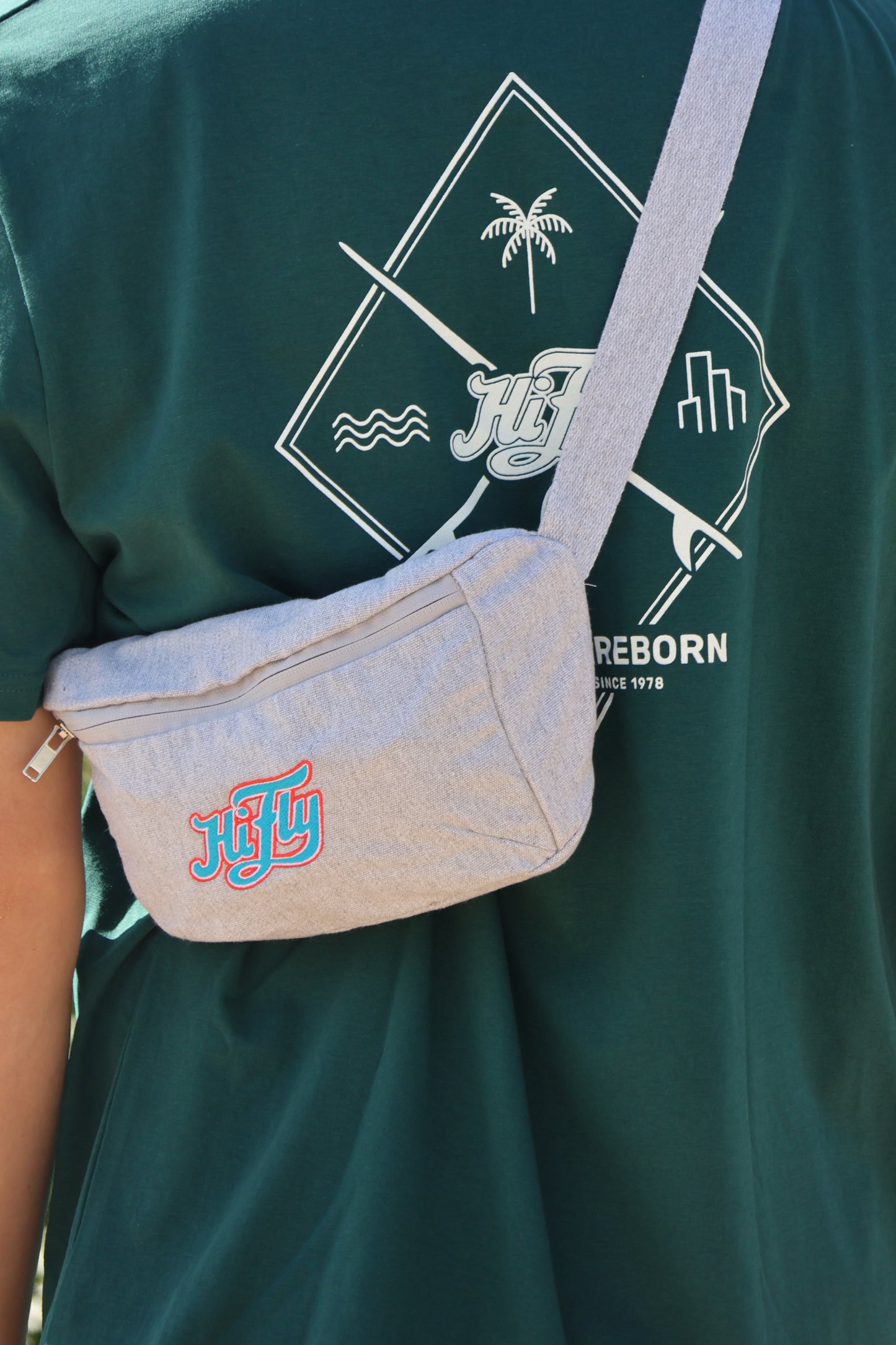 CrossBody Bag in Grau