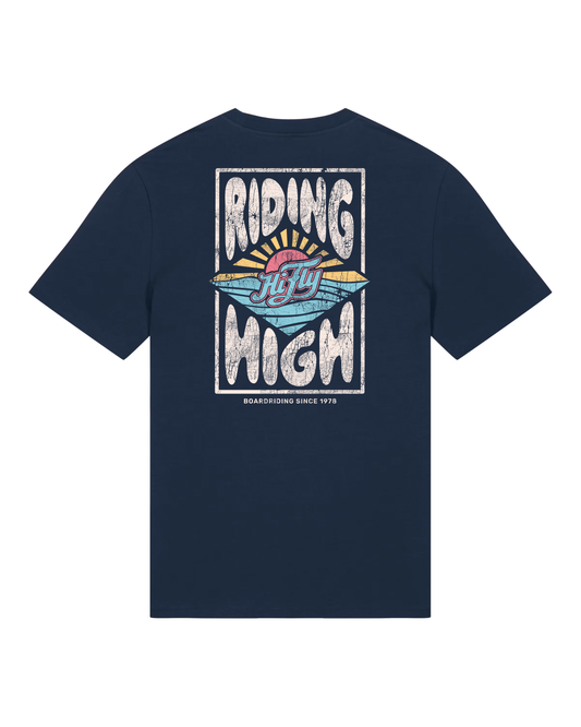T-Shirt Design RIDING HIGH